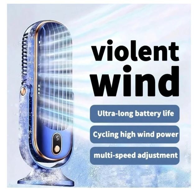 Portable USB Fan Mini Desk Table Air Cooling Desktop Personal Adjustable Cooler