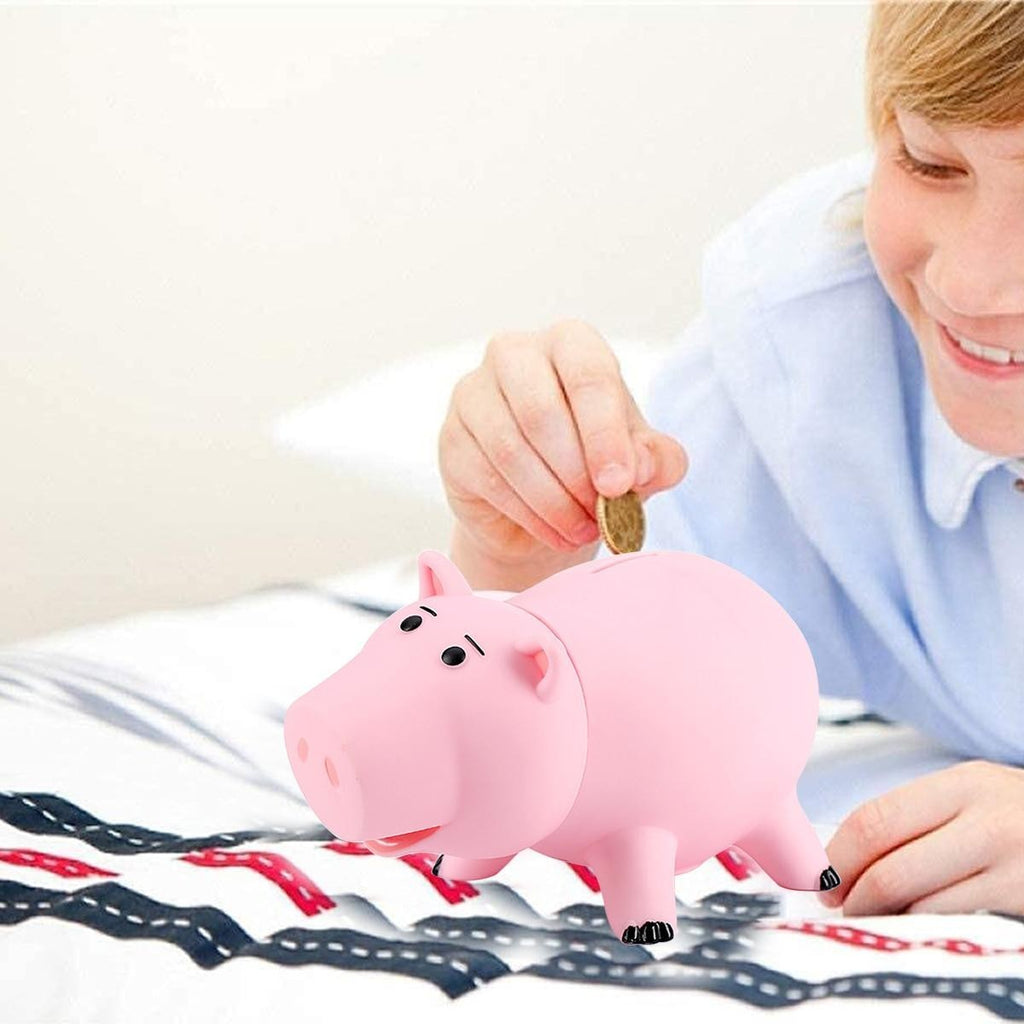 Toy Story 4 Hamm Figures Coin Save Money Box Piggy Bank Pink Ham Pig Kids Gift