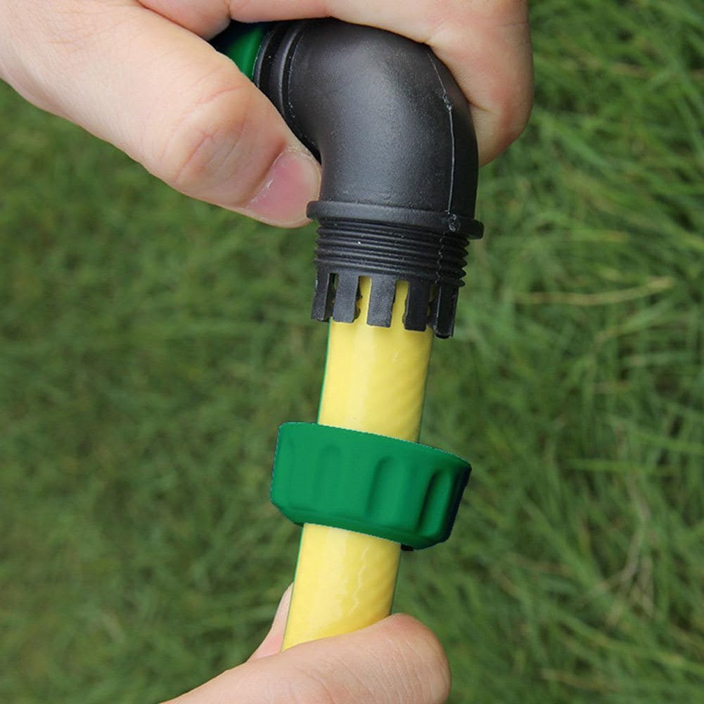 Garden Hose 90 Degree Coupling Connectors 4 pcs ABS for 1/2 inch Inner Diameter