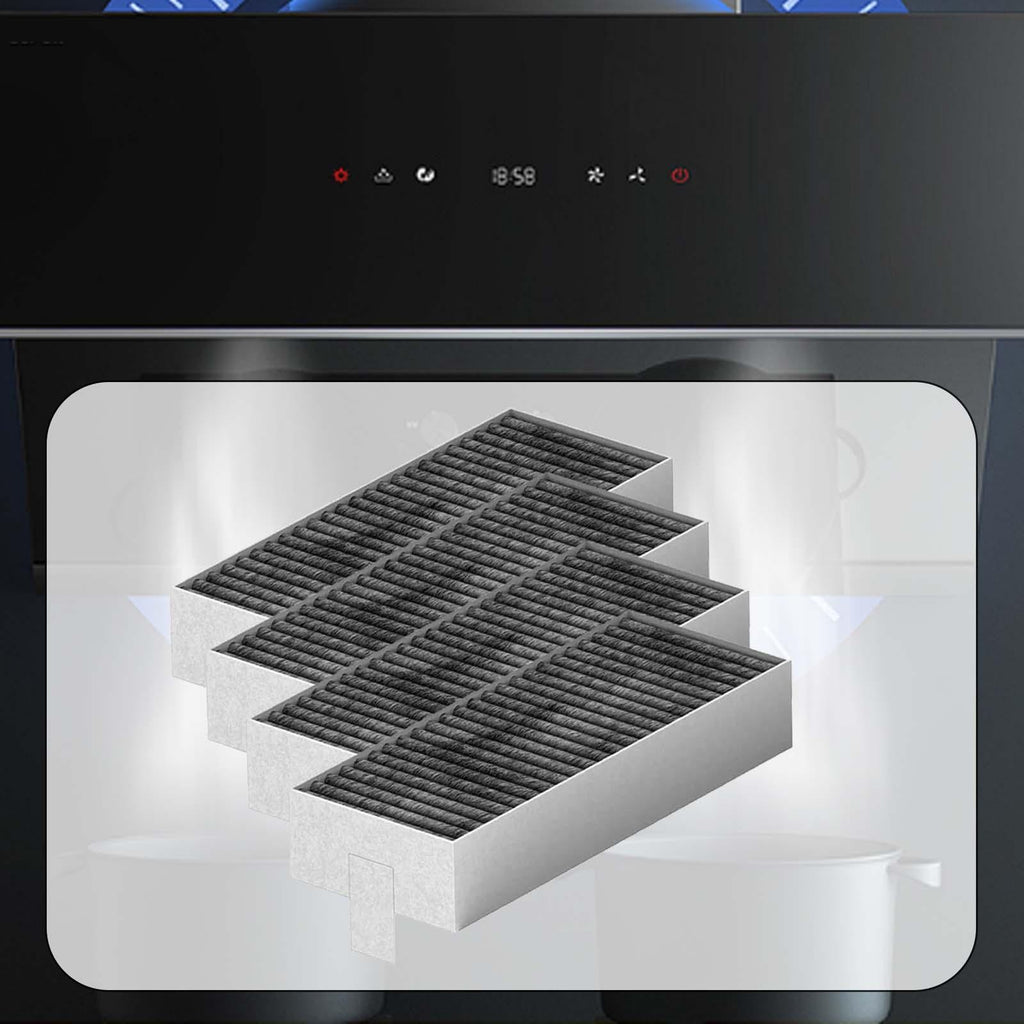 4x Carbon Filter for Siemens Hz9vrcr0 Kitchen Oil Filter Range Hood Filter