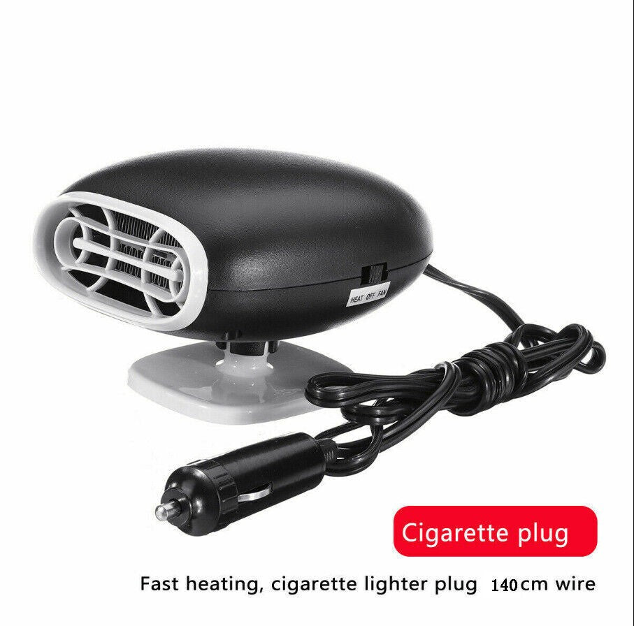 Car Auto Cigarette Lighter Heater Cooling Fan Defroster Demister 12V 150W 2in1
