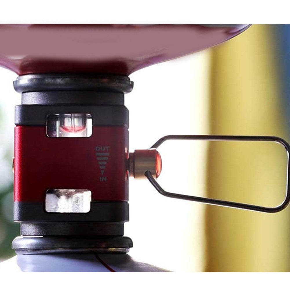 Gas Tank Converter for Camping with Visual Window and Pressure Release
