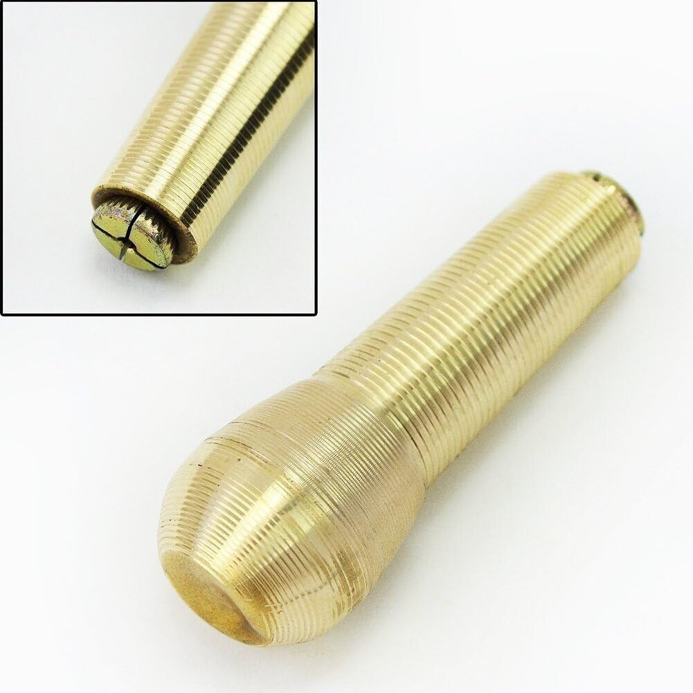 Copper Handle 3 Needles Sewing Awl Hand Stitcher Shoe Repair Tool Canvas Leather