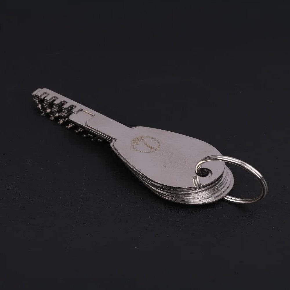 9in1 Comb Lock Tool Set Key Blank  For Locksmiths & DIY Security