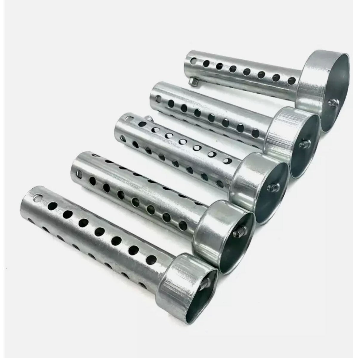 NEW Long Motorcycle Exhaust Can Muffler Insert Baffle DB Killer Silencer 60MM uk