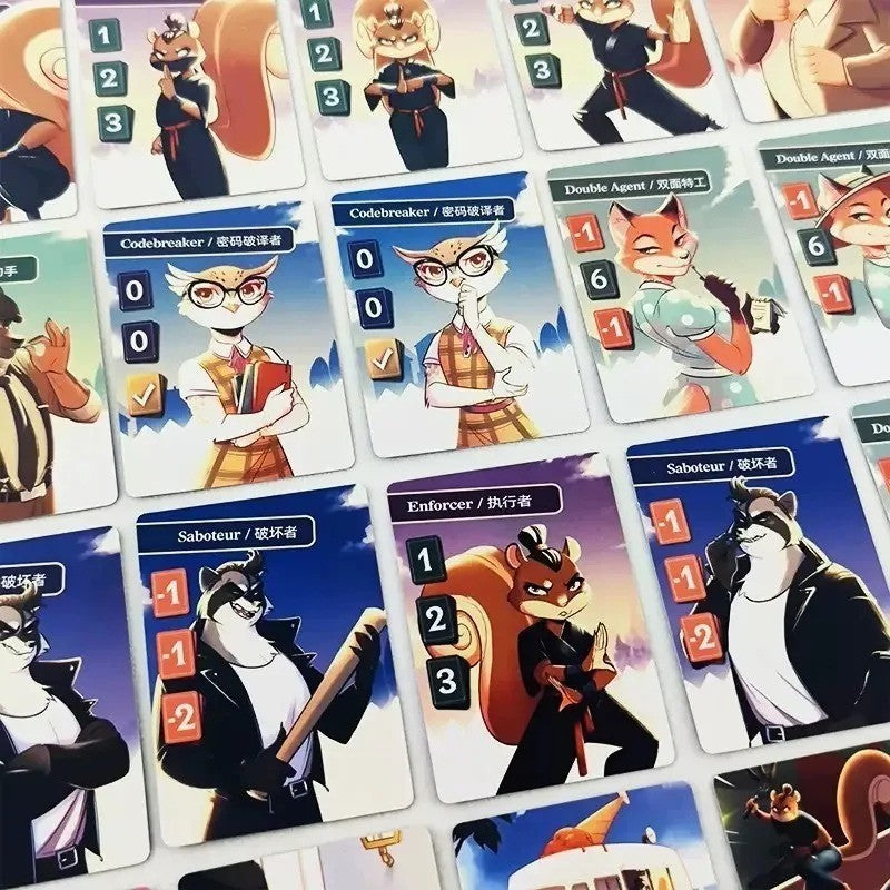 Agent Avenue Board Game Card Game Family Party Strategy Game Brand New