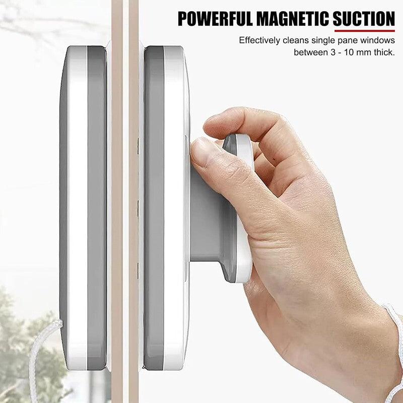 Magnetic Window Wiper Double Side heavy Cleaner Glass Brush Washing Cleaning UK