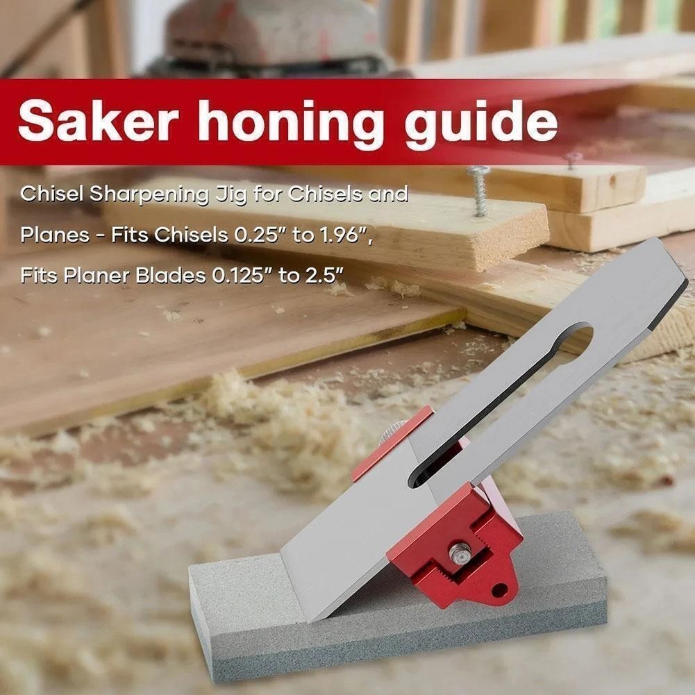 Honing Guide for Chisels and Planes Metal for Woodworking Plane Sharpening