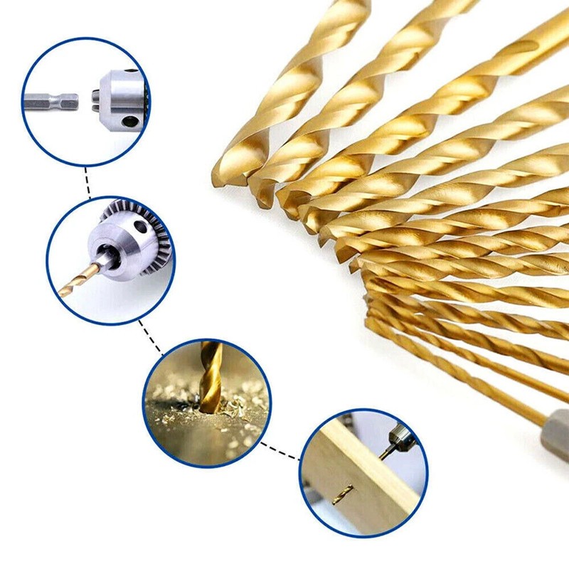 99pcs HSS Cobalt Drill Bits Set 1.5-10mm for Metal Stainless Steel High-Speed
