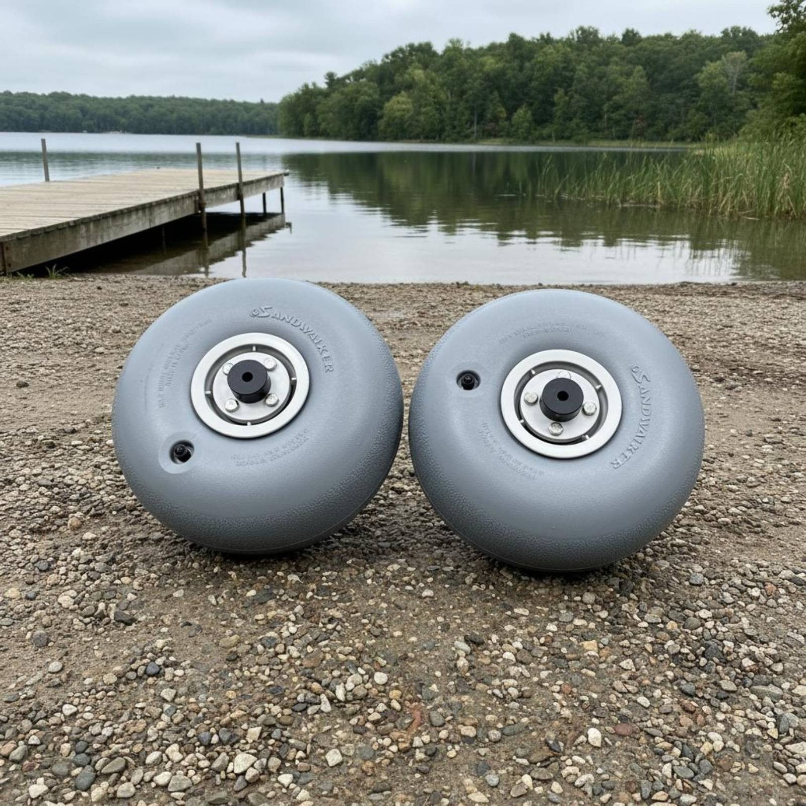 PU Beach Wheel Easy to Inflate Beach Vehicle Wheel Wear-Resistant