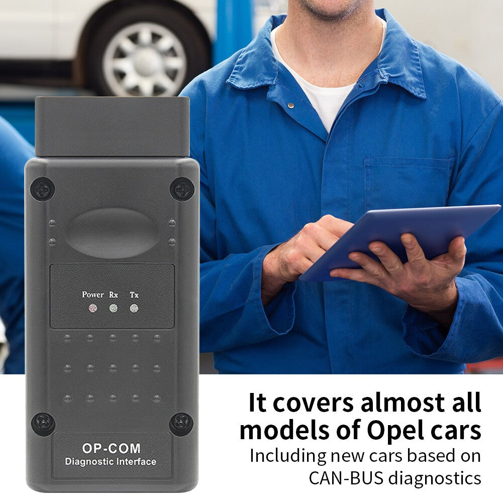 UK For V1.99 OPEL OP COM Vauxhall OBD2 Diagnostic Code Reader Scanner Tool OPCOM