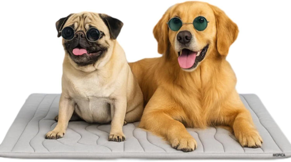 *Dog Cooling Mat, Cool-Touch Ice Silk Pet Cooling Pad for Dogs and Cats.*