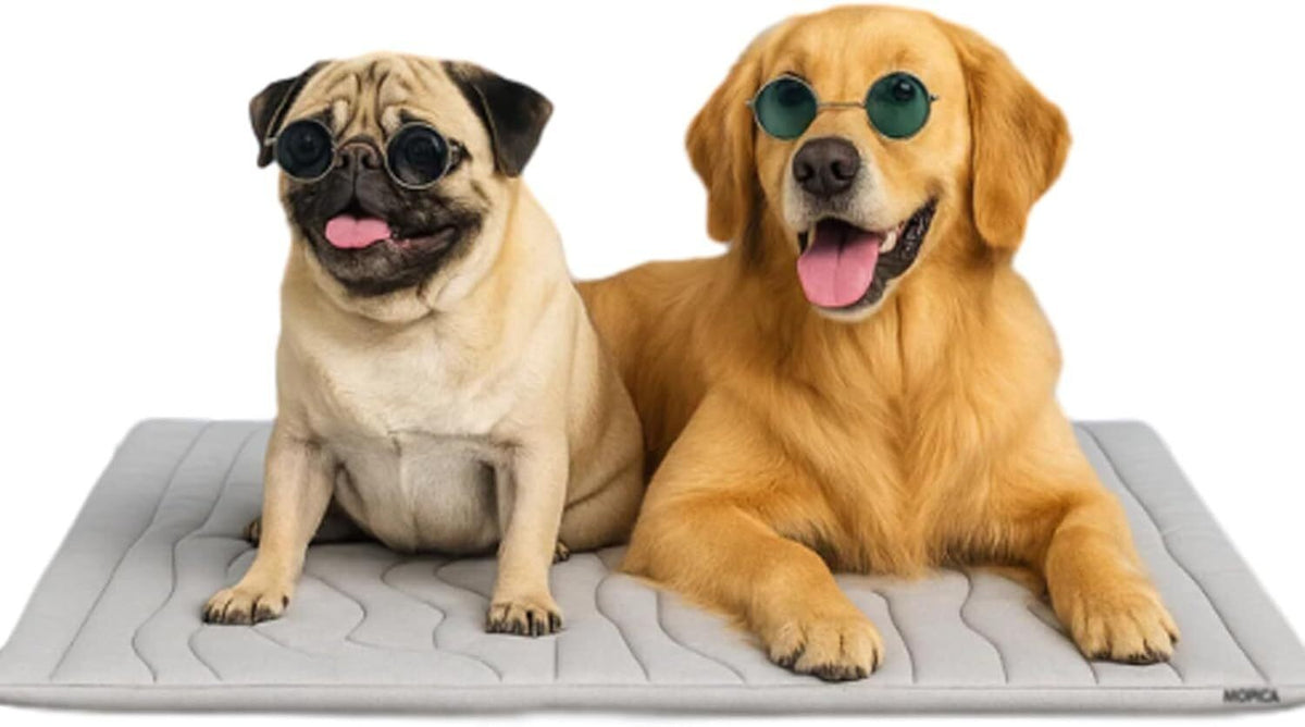 *Dog Cooling Mat, Cool-Touch Ice Silk Pet Cooling Pad for Dogs and Cats.*