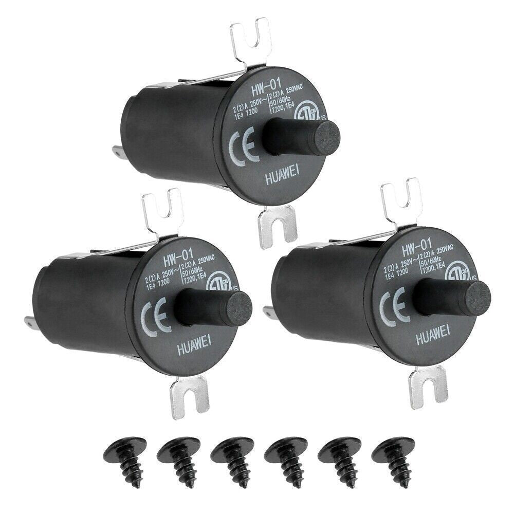 3 x Replacement Lid Door Switch Fits for Masterbuilt Gravity Series 560/800/1050