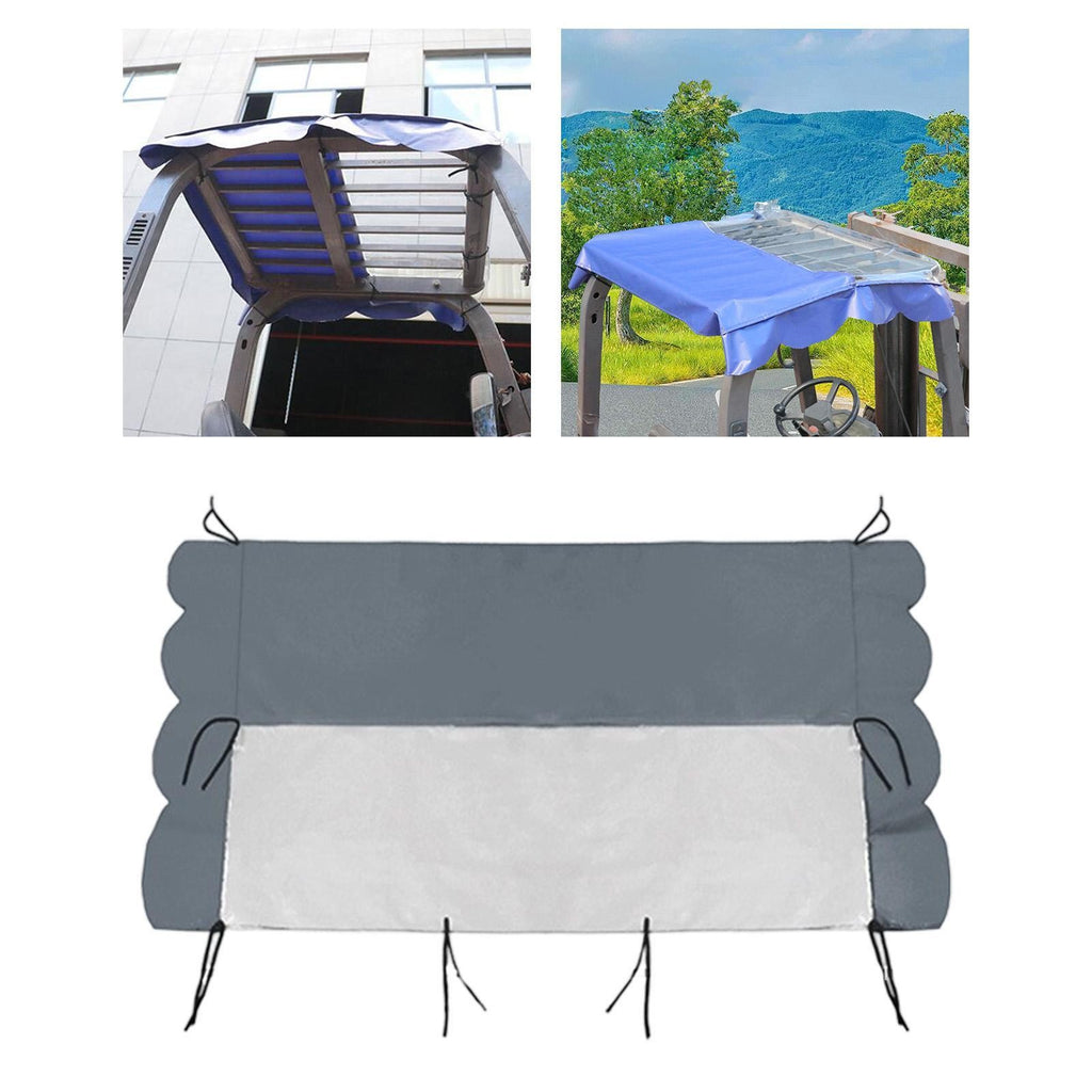 Forklift Roof Cover for Rain Canopy  Forklift Accessories Waterproof Top Awning