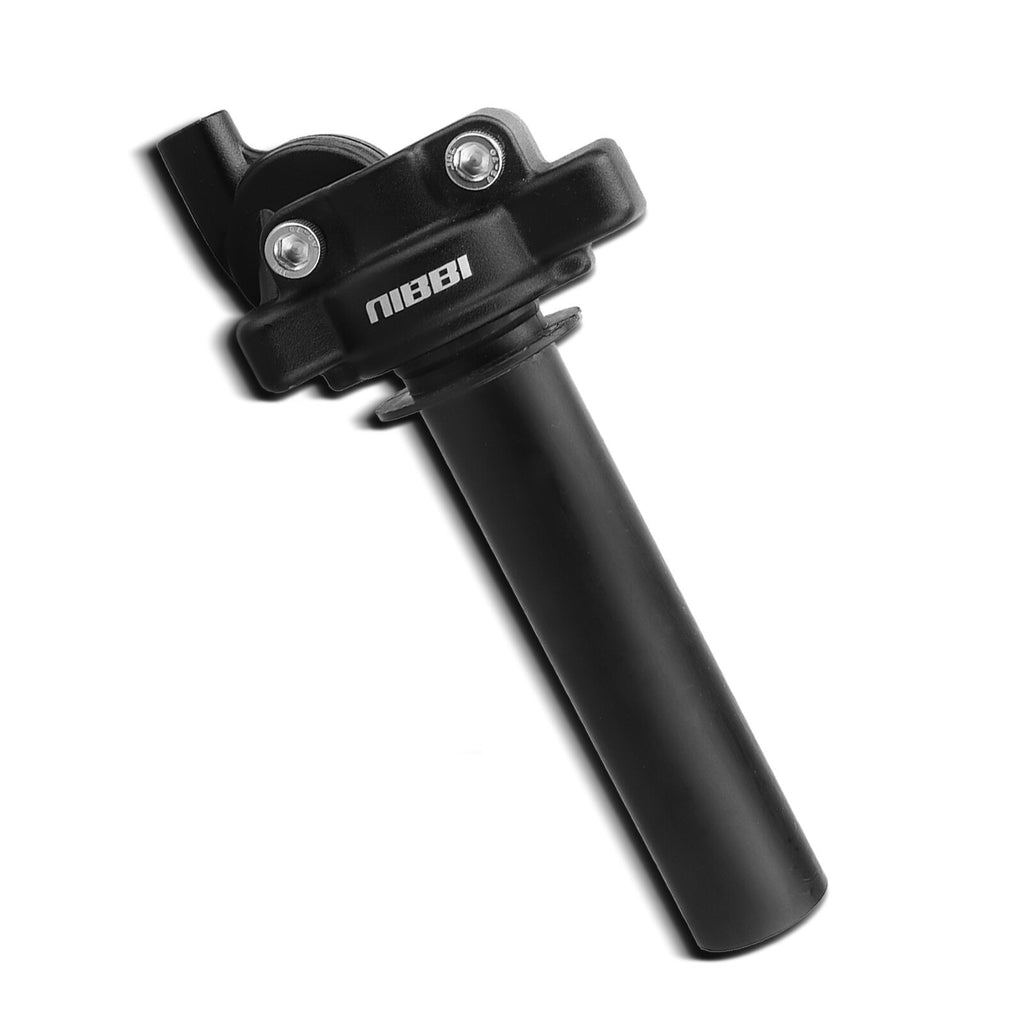NIBBI 7/8'' Black Quick Action Throttle Twist Grip For Motorcycle Pit Dirt Bike