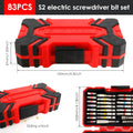 83x Magnetic Screwdriver Bit Set S2 Steel Precision Colorful Torx Hex Phillips