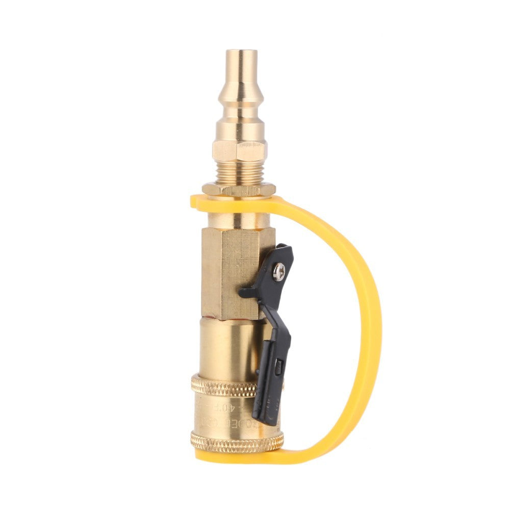 1/4 Inch Quick Gas Propane Ball Quick Regulator Connector for Outdoor Picnic BBQ