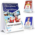 Christmas Advent Calendar 2026 for 100 Days,100 Day Christmas Countdown Calendar