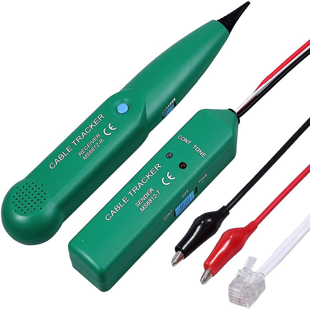 MS6812 Cable Finder Tone Generator Probe Tracker Wire Network Tester Tracer Set
