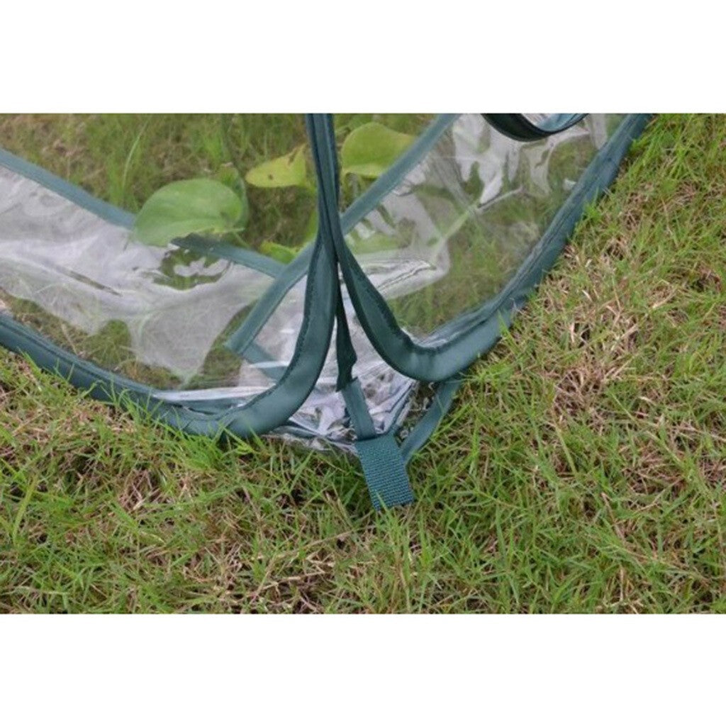 Mini Greenhouse Tent Popped Up PVC Grow House Small Indoor Outdoor Portable New