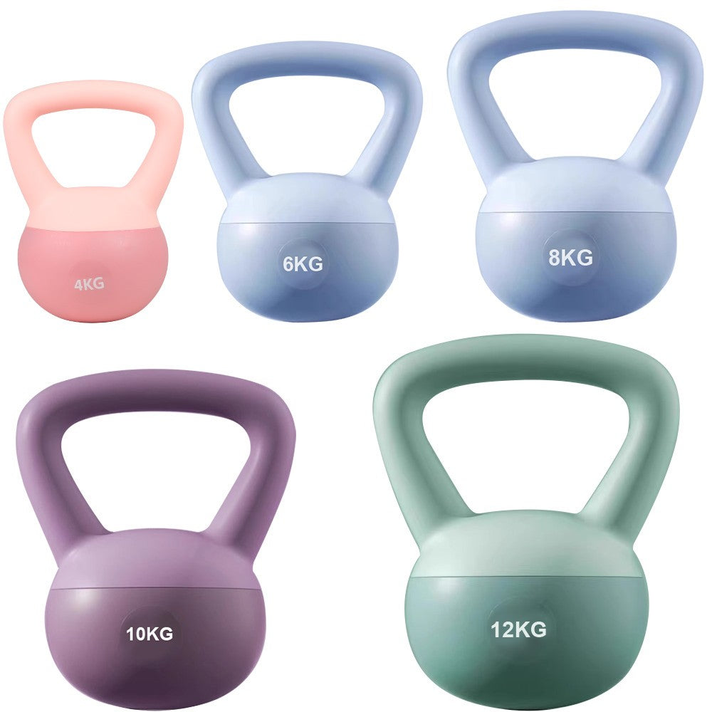 Soft Shell Kettlebell 4-12KG Adjustable Weight Training Set For Fitness Exercise