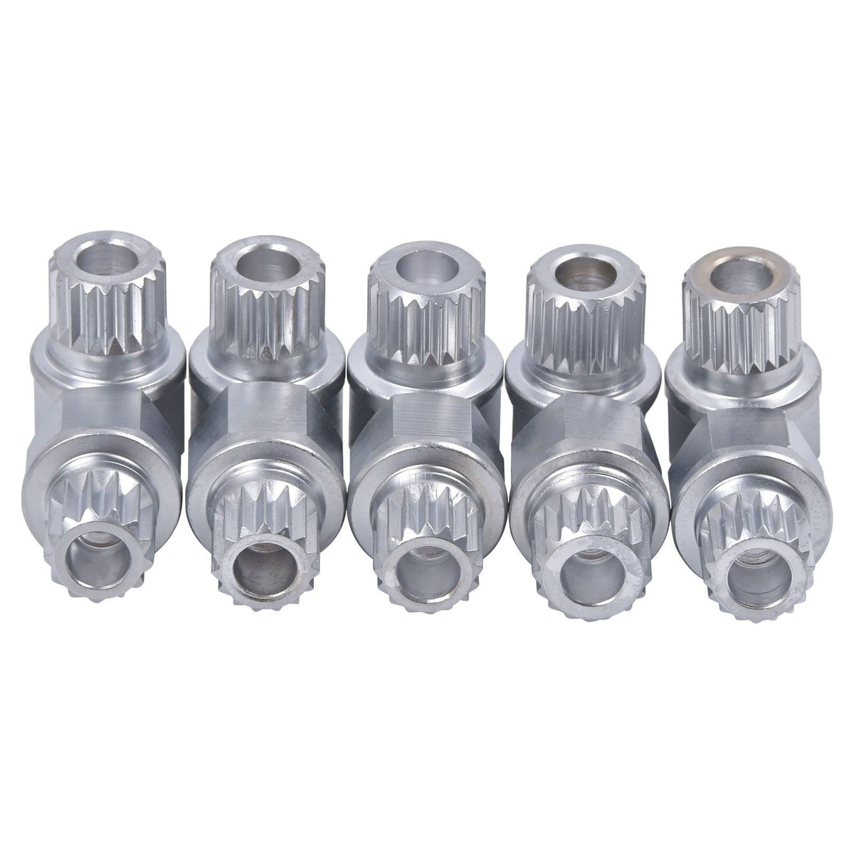 10pc For Bmw Master Locking Wheel Nut Socket Spline Tamper Proof Removal Key Set