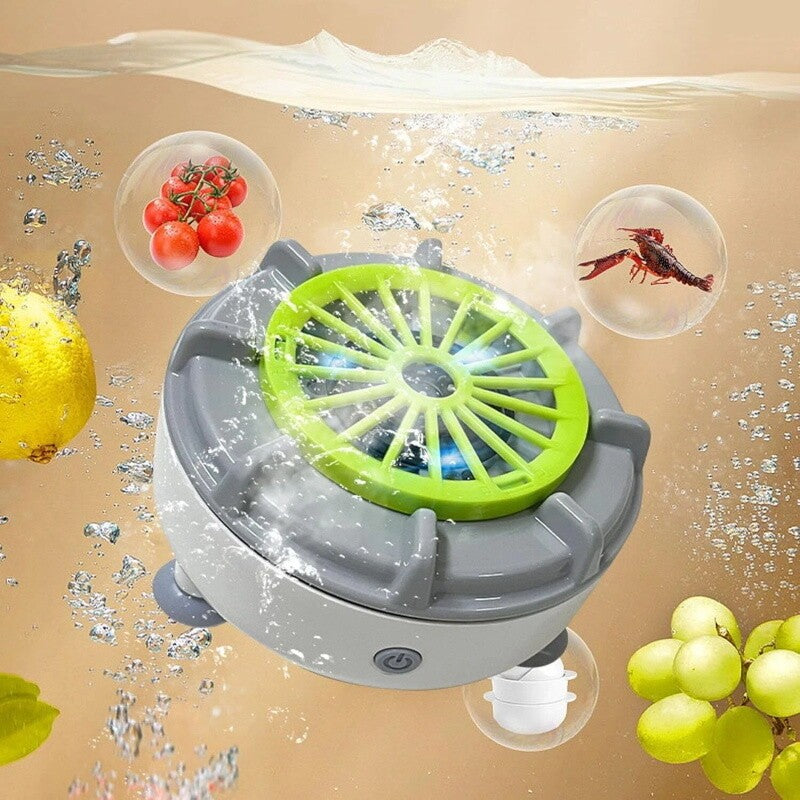 Portable Seattleget Ultrasonic Cleaner Remove Pesticides Fruit Vegetable Washer