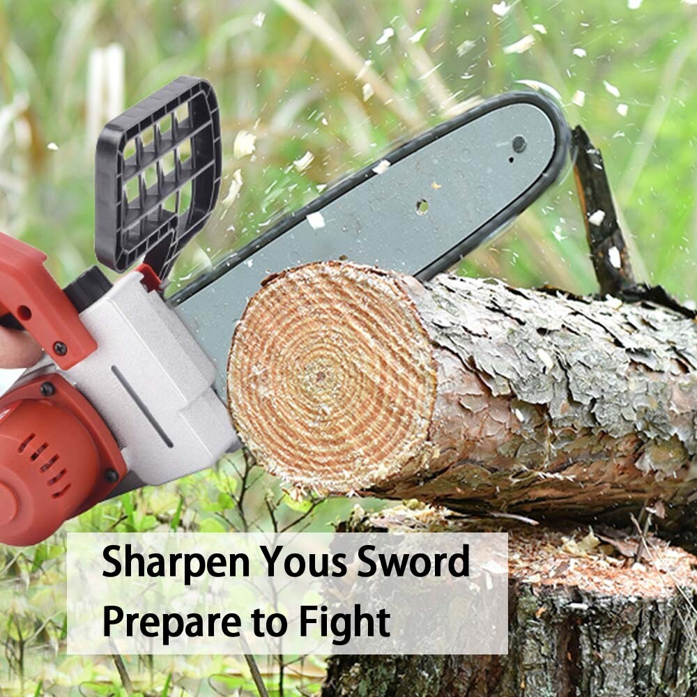 2 in 1 Metal Easy Chainsaw File Sharpener Replace For Stihl 3/8P Chain 4.0mm New