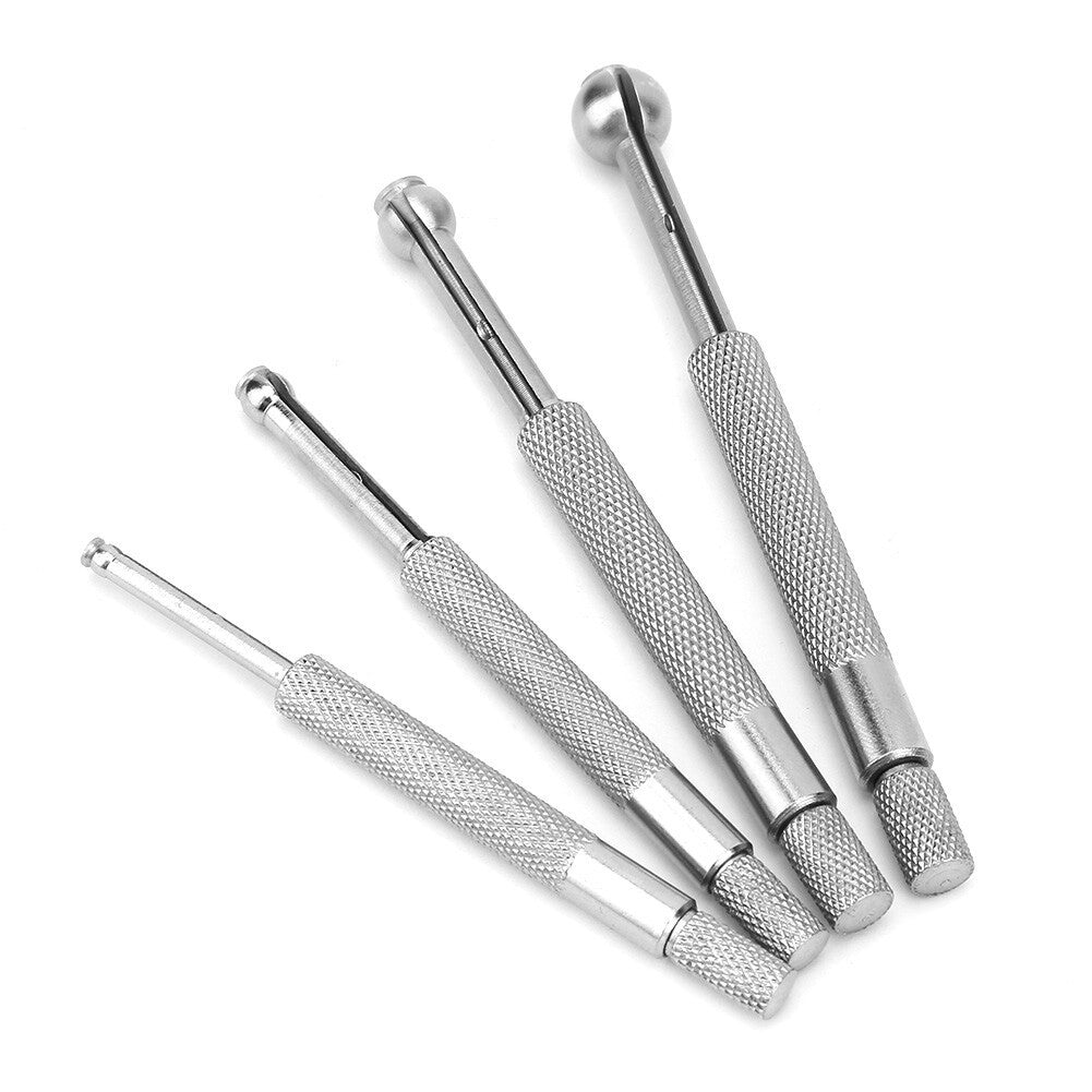 3mm-13mm Small Hole Telescopic Bore Gauge Kit 4 Pieces Full Ball Measuring Gage