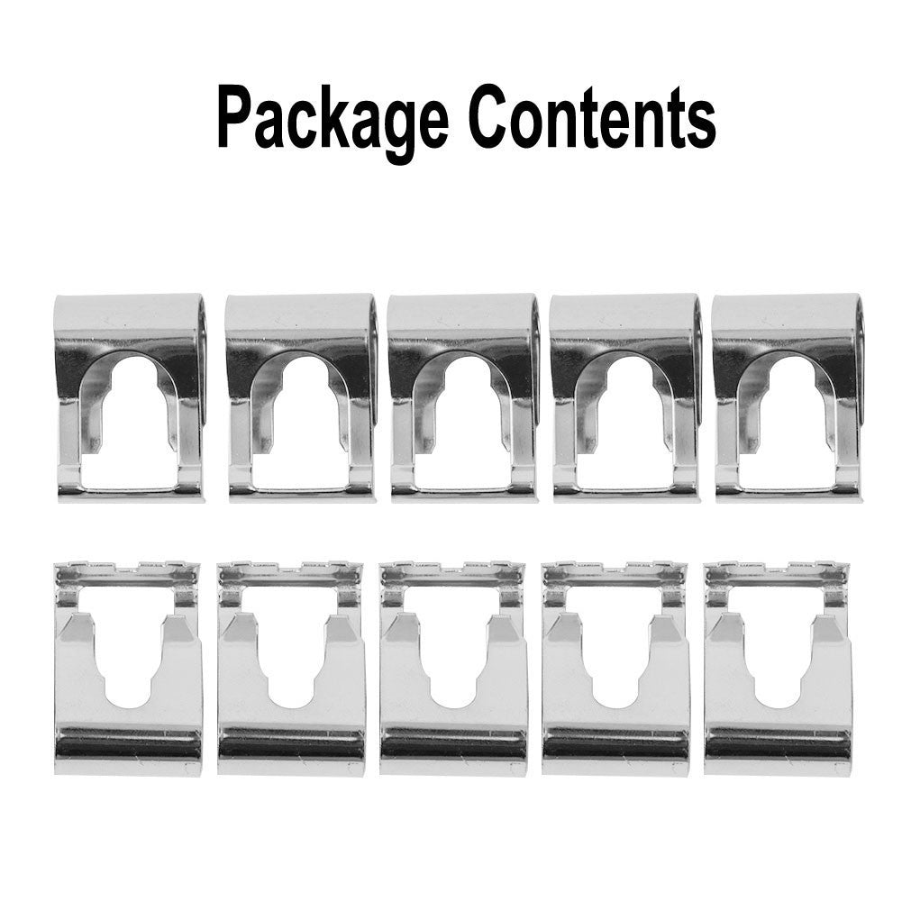 10pcs Metal Wiper Linkage Repair Kit Keep Your Windshield Wipers Working