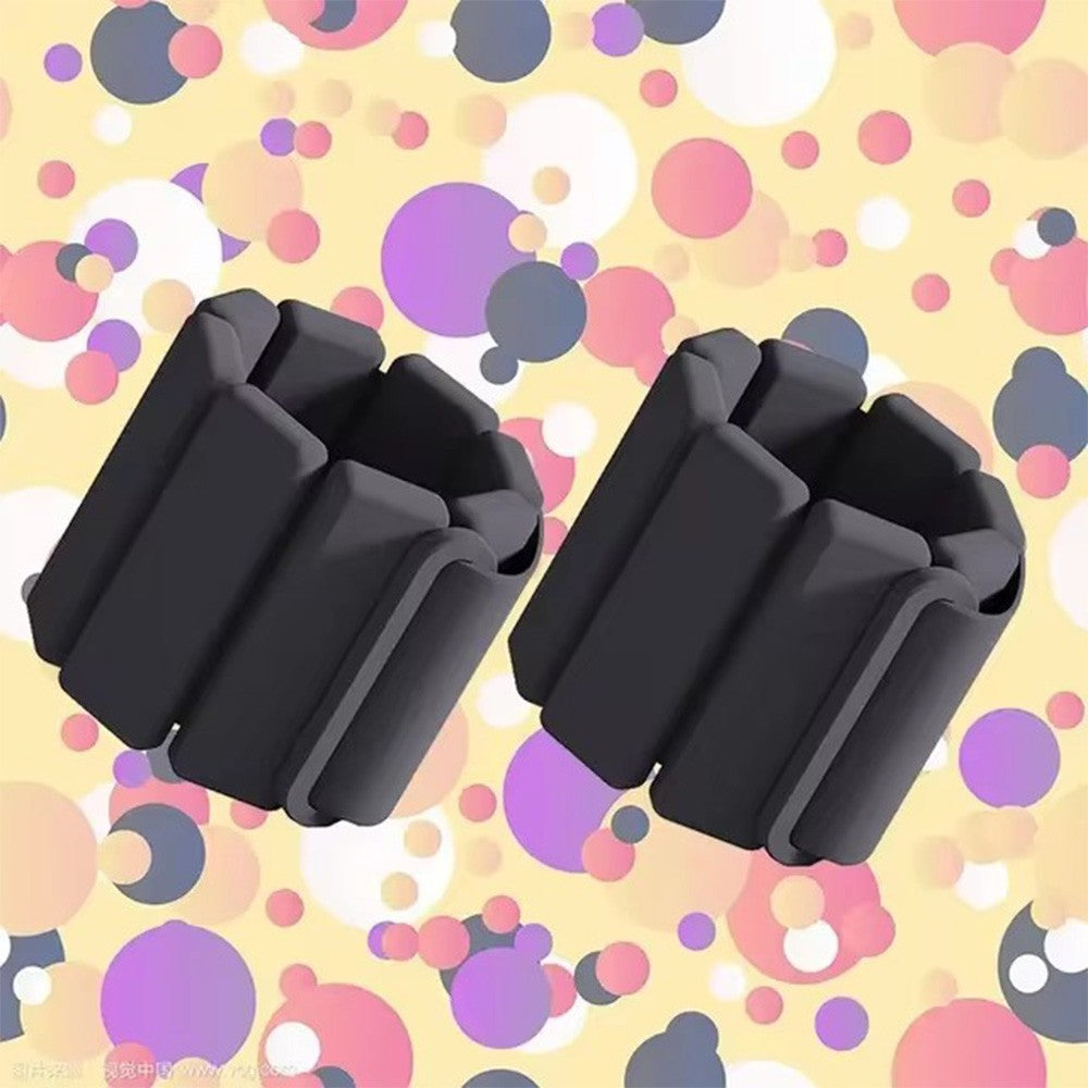 1 pair Adjustable Wrist Ankle Weights Aerobics Pilates Weight-Bearing Bracelet