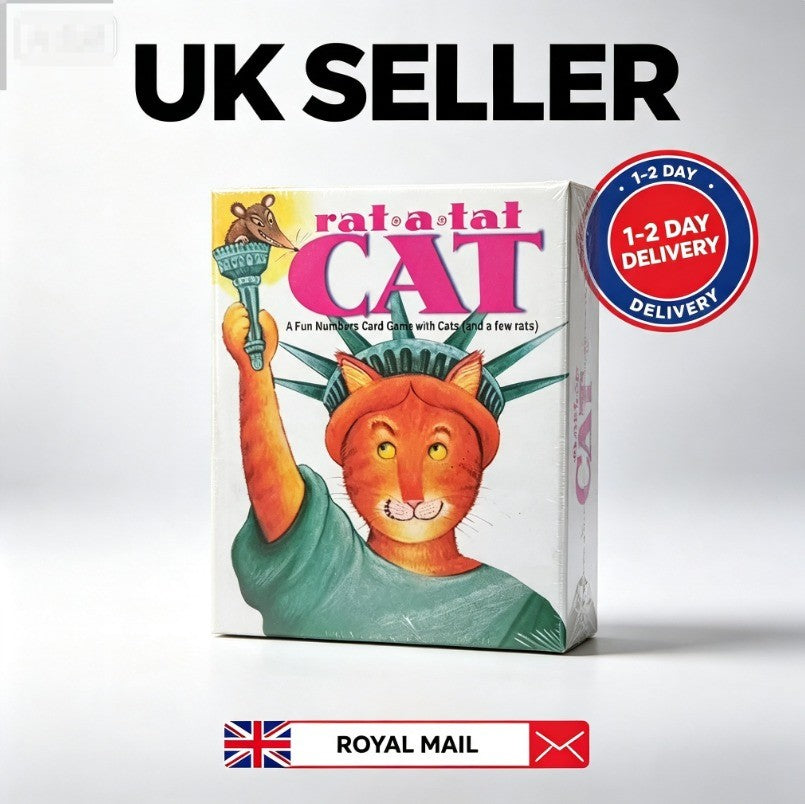 Rat A Tat Cat Funny Classic Family Party Board Cards Game Toy Kids Gift UK