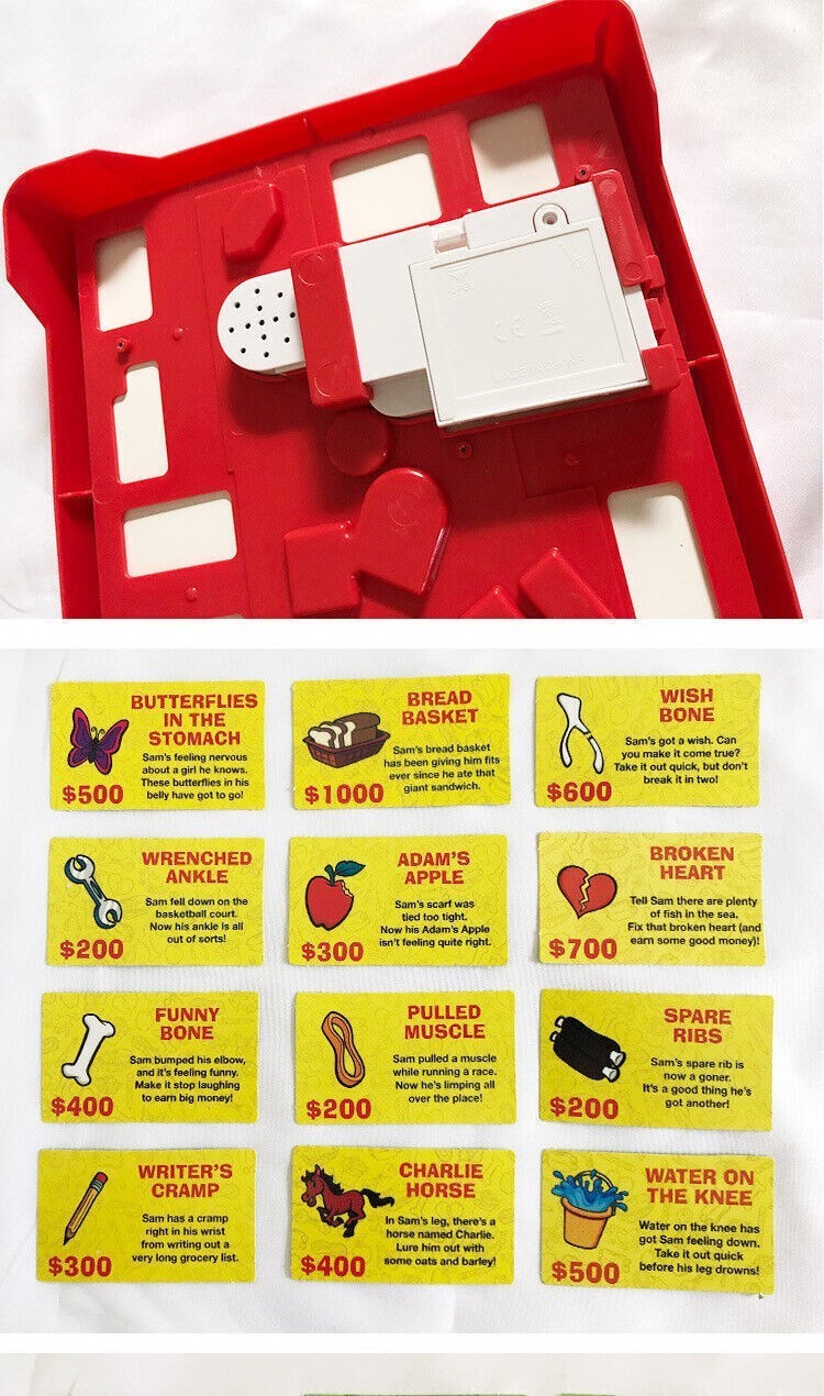 Classic Operation Game Electronic Board Game Boxed For 6+ Kids UK