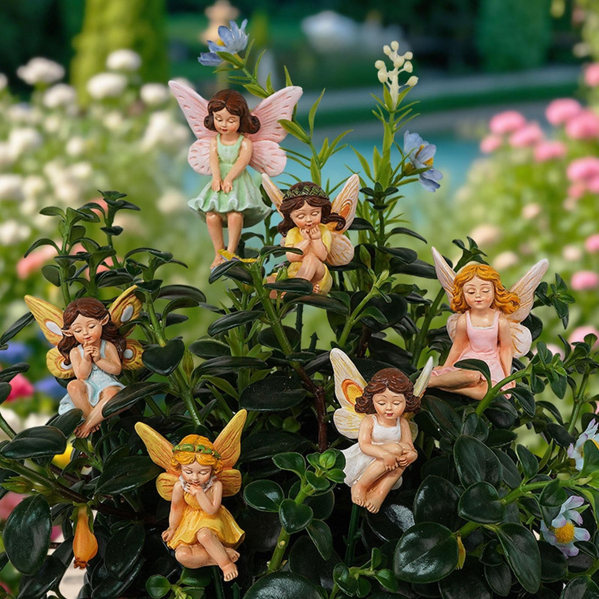 4/6Pcs Fairy Garden Accessories Ornaments Cute Home Decoration