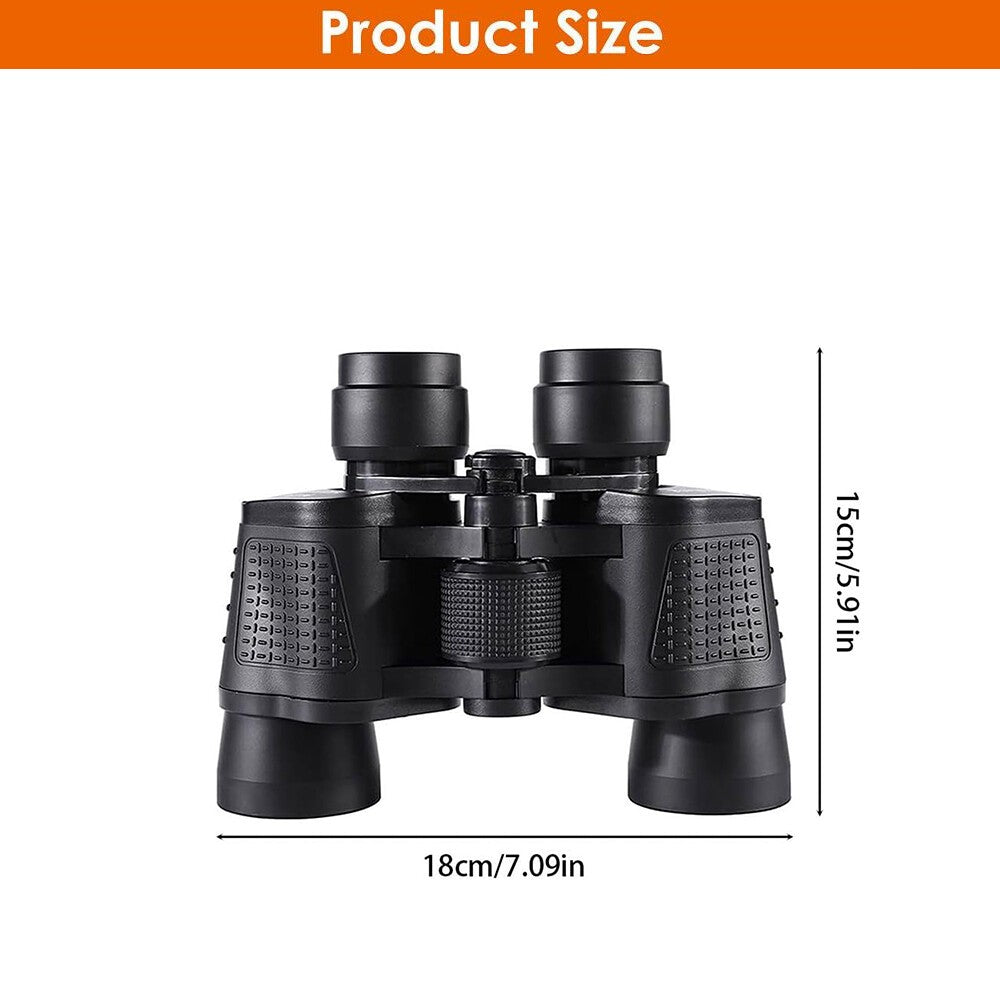 10000M 80X80 HD Military Zoom Binoculars Day/Night Army Optics Hunting Camping