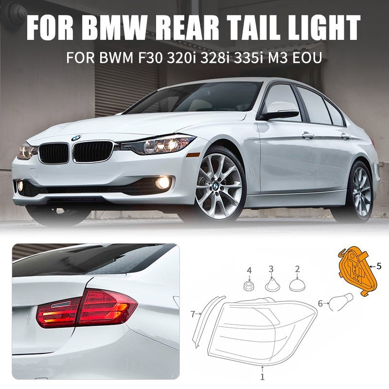 Left Rear Tail Light Bulb Socket Holder For BMW 3 Series F30 F31 F80 E90 E91