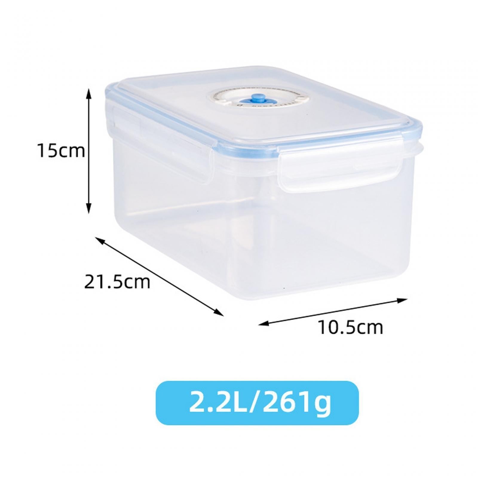Vacuum Container with Pump, Food Sealed Container, Leakproof Multipurpose Fresh
