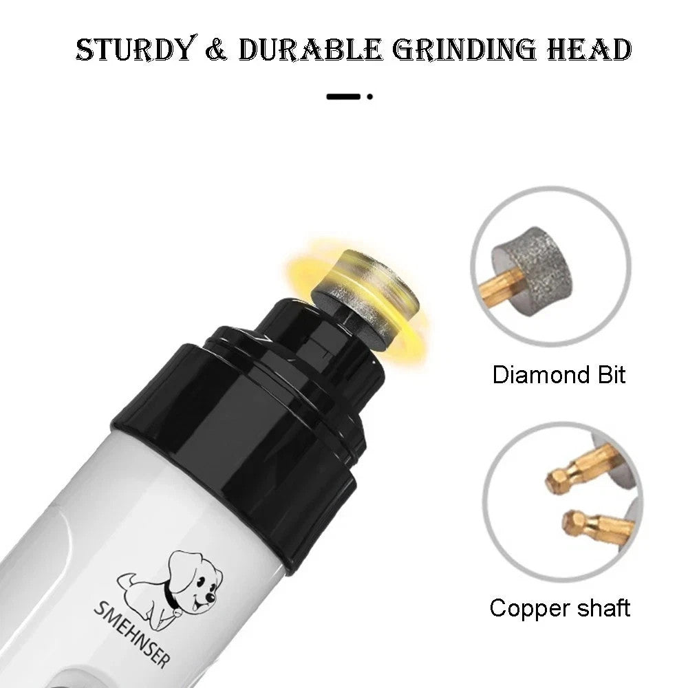 Heusom Silent Groom Pro Silent Grind Silentgrind Pro Dog Nail Trimmer Smooth UK