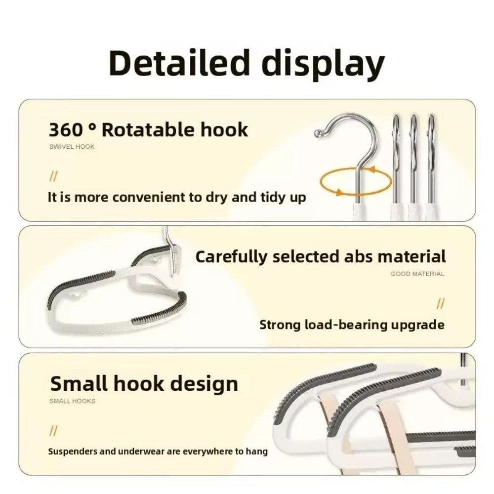 Saving Space Short Neck Clothes Hanger Anti-Shoulder Corner Hanger