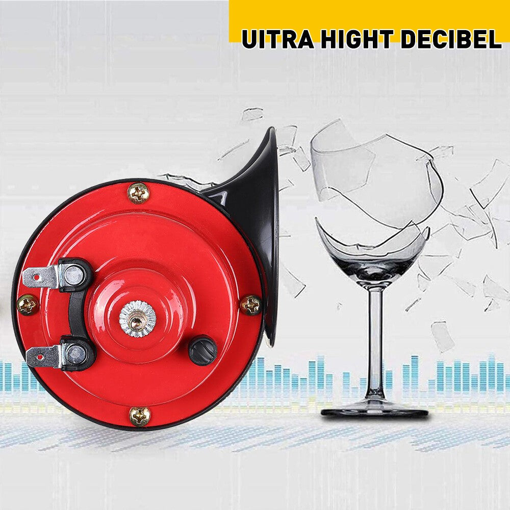 300DB Super Train Horn For Trucks SUV Motorcycles Car-Boat 12V Vehicle Universal