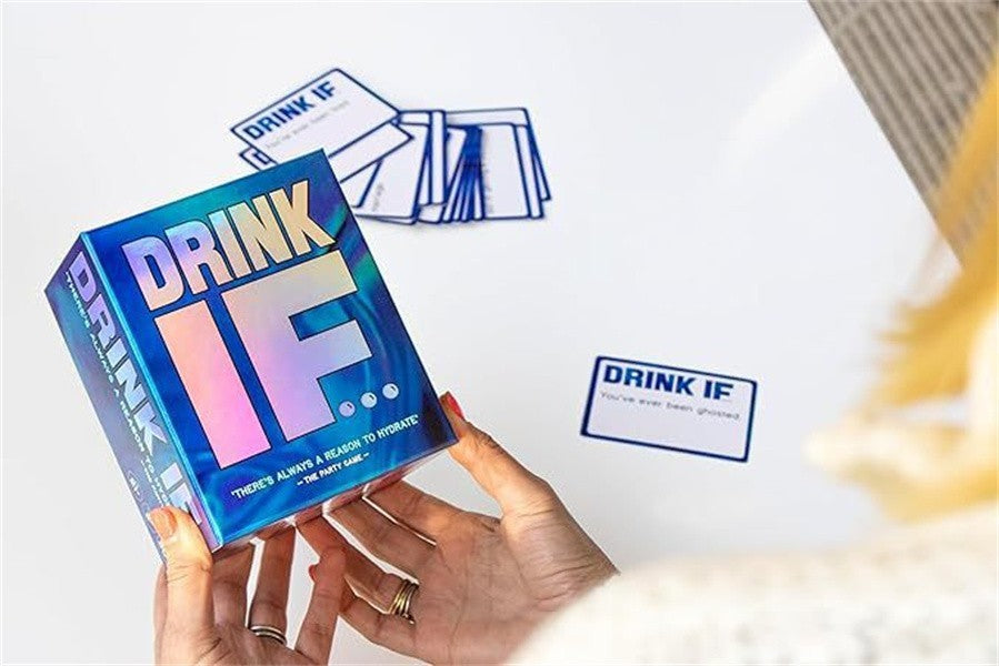 Drink IF Adult Drinking Game with Night Expansion Pack Hilarious Party Card Game