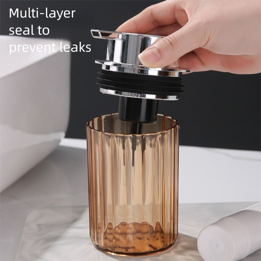 Foam Pump Jar Foaming Soap Dispenser Hand Refillable Push Type Pump Bottles UK