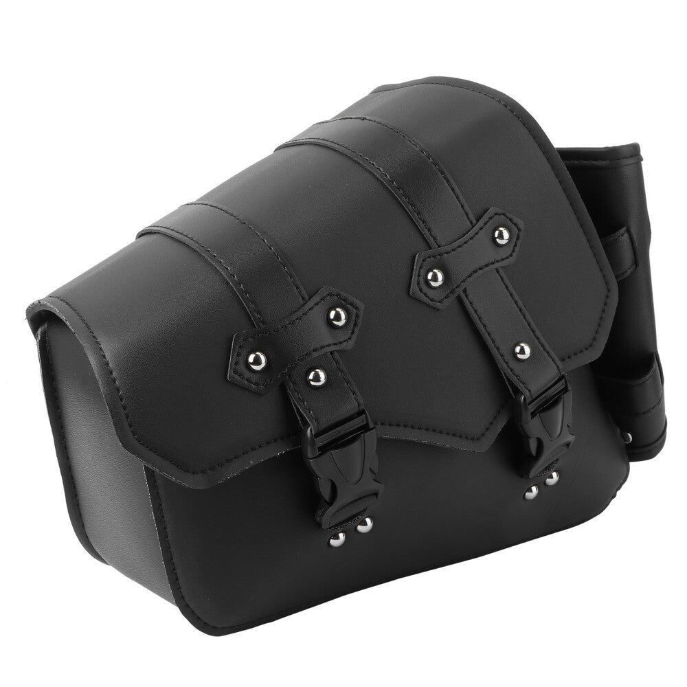 PU Left Side SOLO SWING BAG Saddlebag For Harley Sportster XL 883 1200,48,72