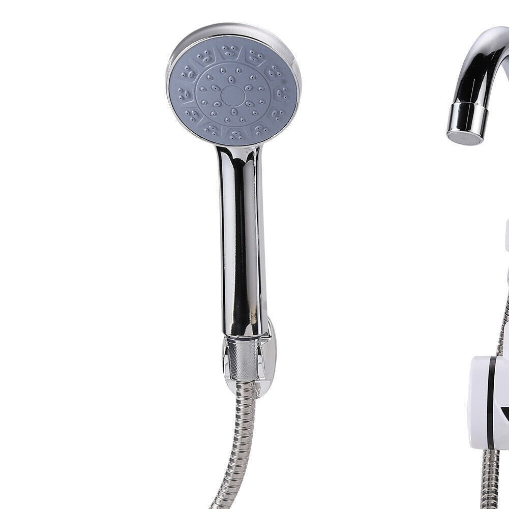 220V 3000W UK Plug Instant Electric Water Tap Heater Shower Digital (Below)