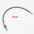 50/60Cm F1/2 M15*1 Pull Out Faucet Hose Nylon Braided Flexible Water Hose fo