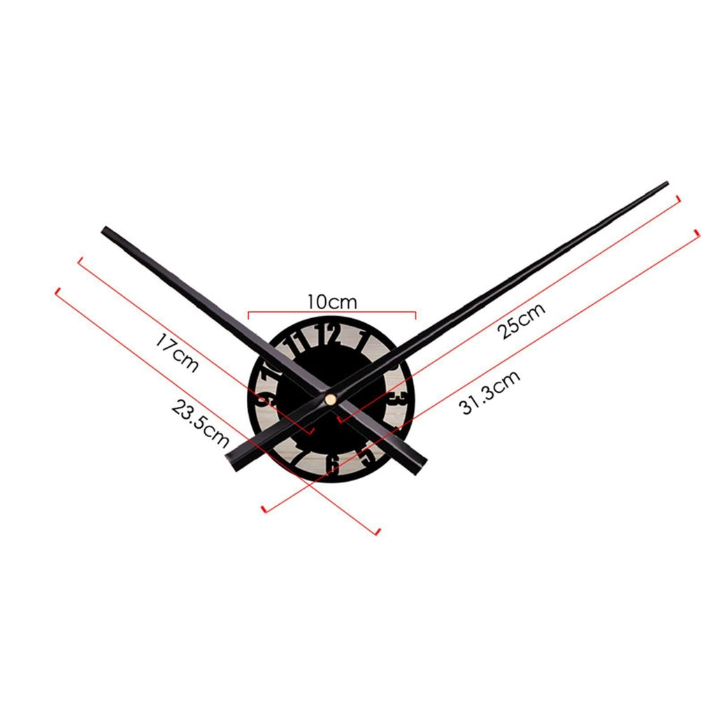 Decorative Wall Clock Elegant Hanging Clock for Bedroom Indoor Living Room