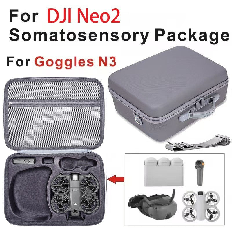 PU Hard Shell Shockproof Bag Carrying Case For DJI Neo 2 Motion Fly More Combo