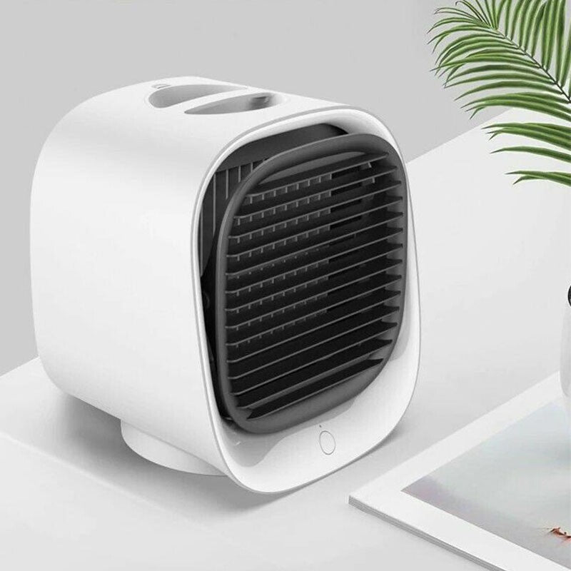 Portable Air Conditioner with LED Nightlight 3Speeds Small Air Cooler