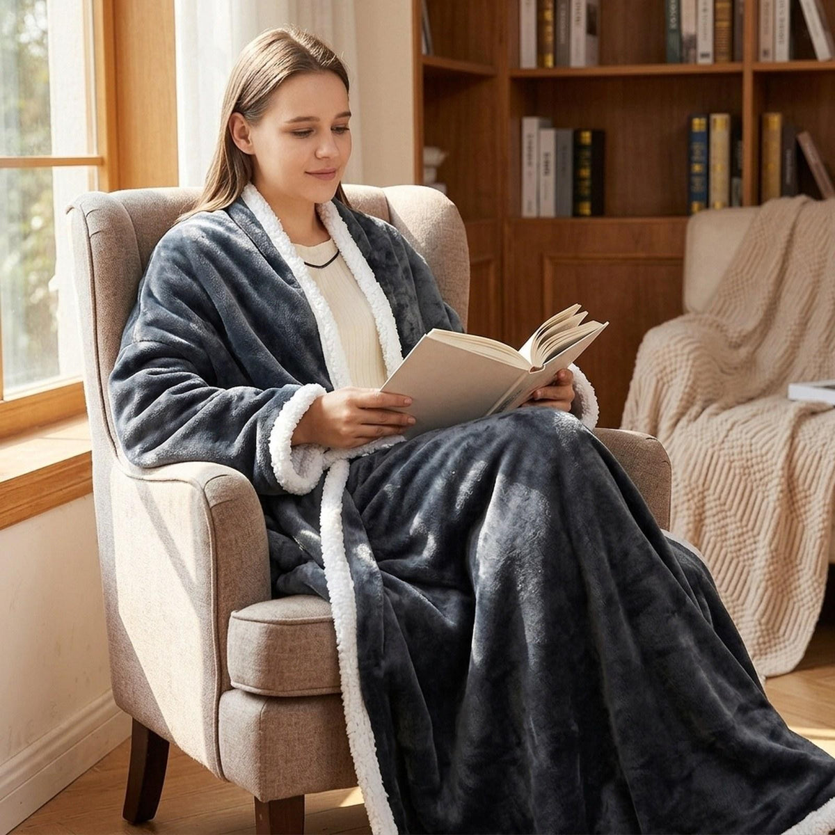 Wearable Heated Blanket Comfortable High Performance Electric Throw Blanket
